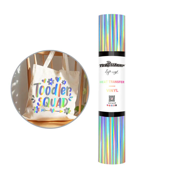 Soft Holographic Heat Transfer Vinyl