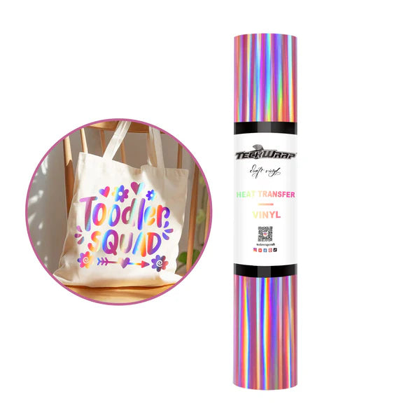 Soft Holographic Heat Transfer Vinyl