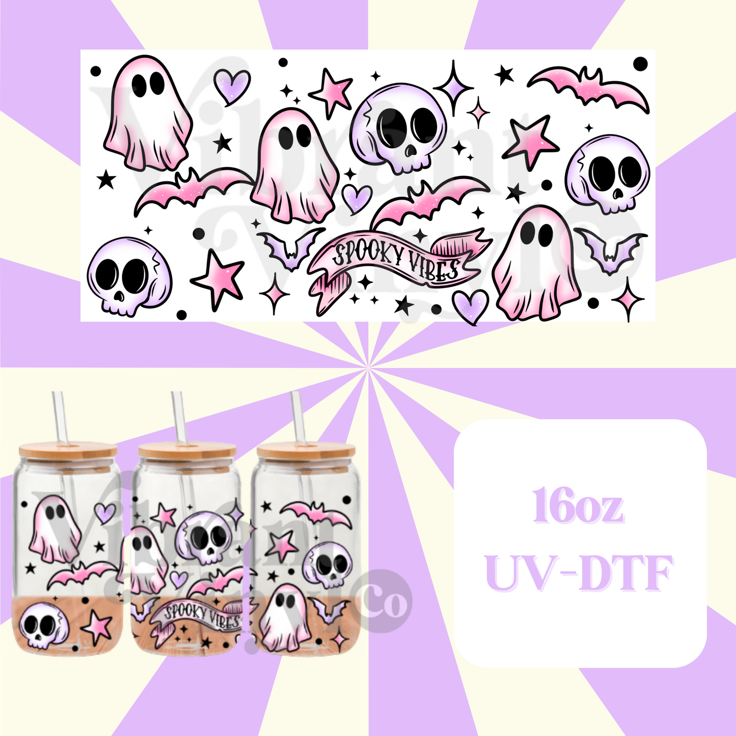 Vibes 16oz UV DTF Wrap