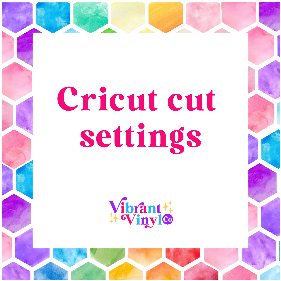 Cricut Cut Settings Guide (HTV, Vinyl + Troubleshooting Tips Australia ...
