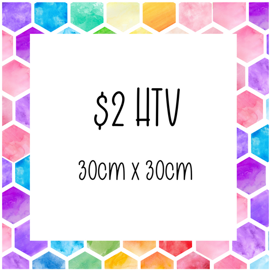 $2 HTV Sheets