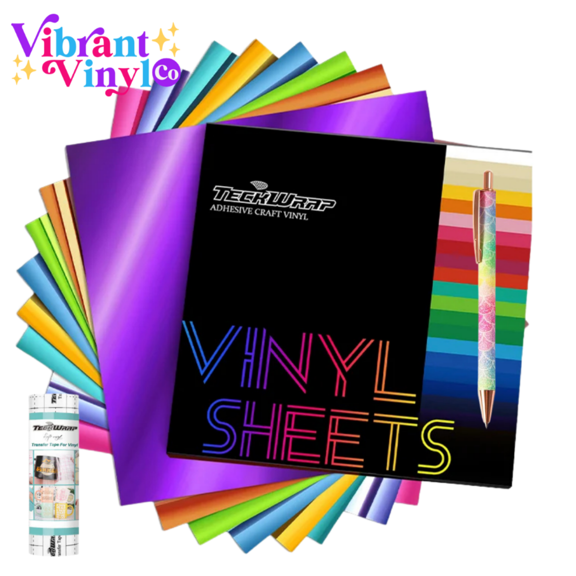Beginner Adhesive Vinyl Starter Pack | Cricut & Silhouette Friendly
