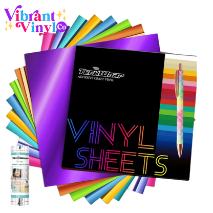 Beginner Adhesive Vinyl Starter Pack | Cricut & Silhouette Friendly