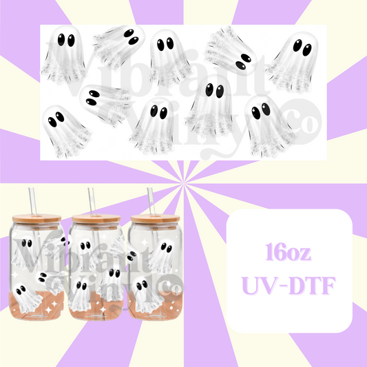 Ghosties 16oz UV DTF Wrap