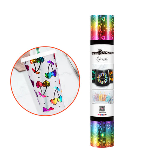 Teckwrap Holo Rainbow Pattern Adhesive Vinyl