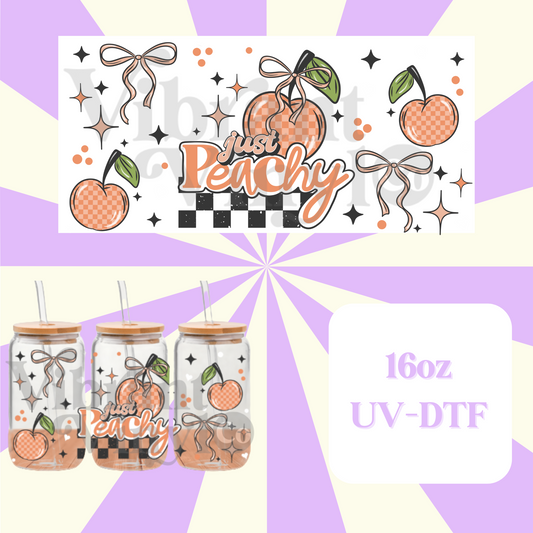 Peachy 16oz UV DTF Wrap